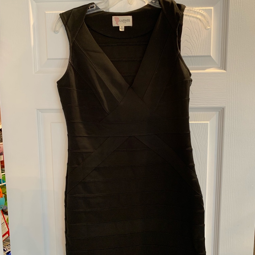 Short black dress